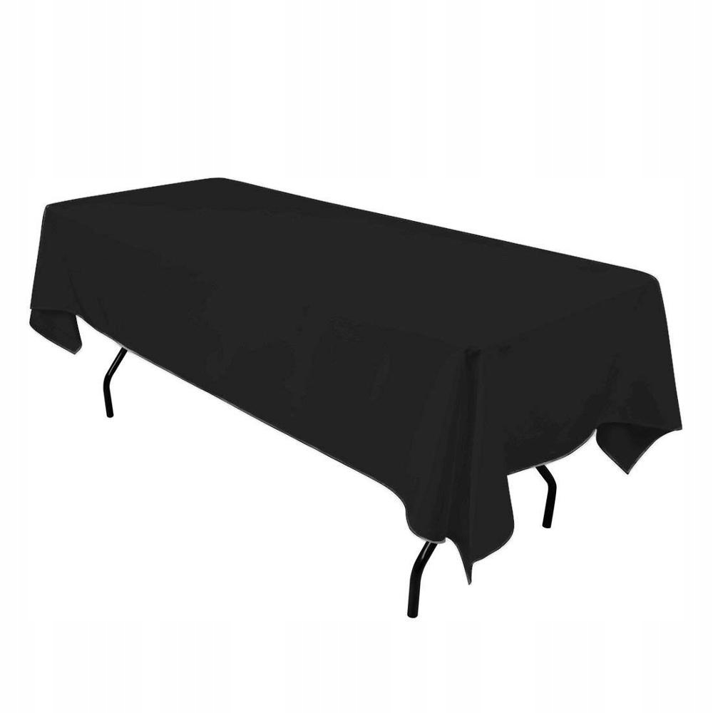 

obrus Czarny stół 140x240cm wesele bankiet