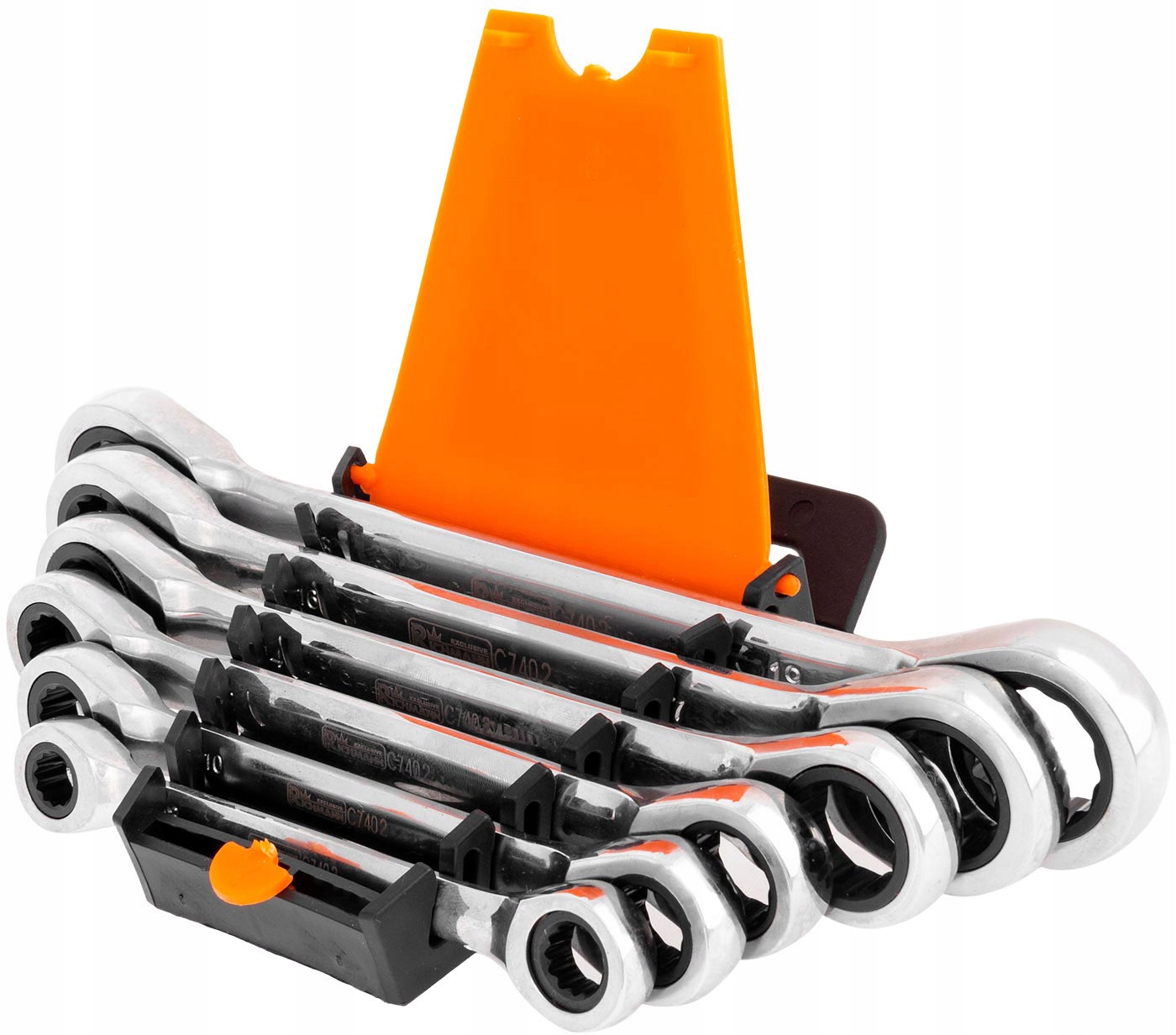 KLUCZE DWUSTRONNE OCZKOWE GRZECHOTKA 8 19 MM 6 SZT Producent code C7402