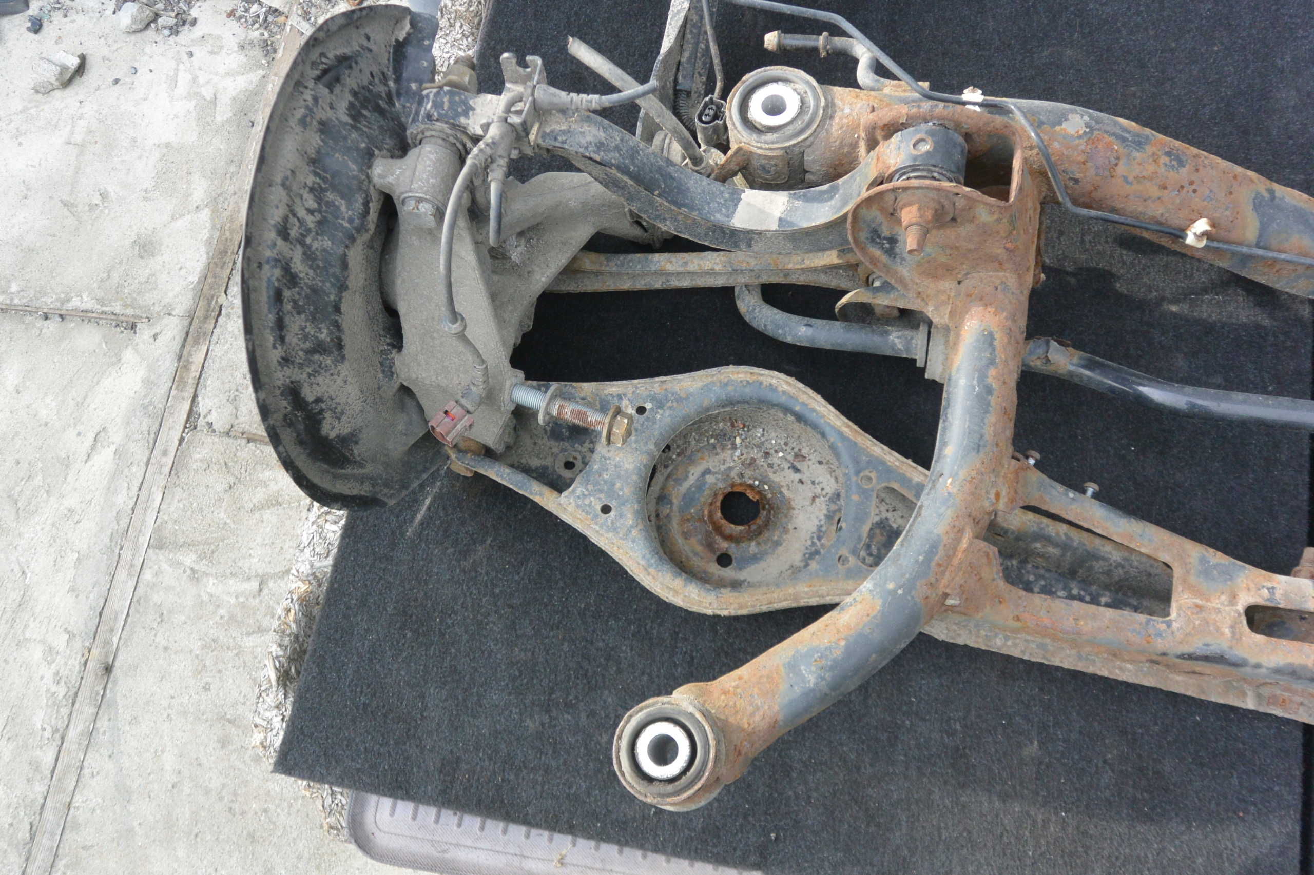 axle beam springing rear part swing arm KPL 2WD VW PASSAT CC B6 B7