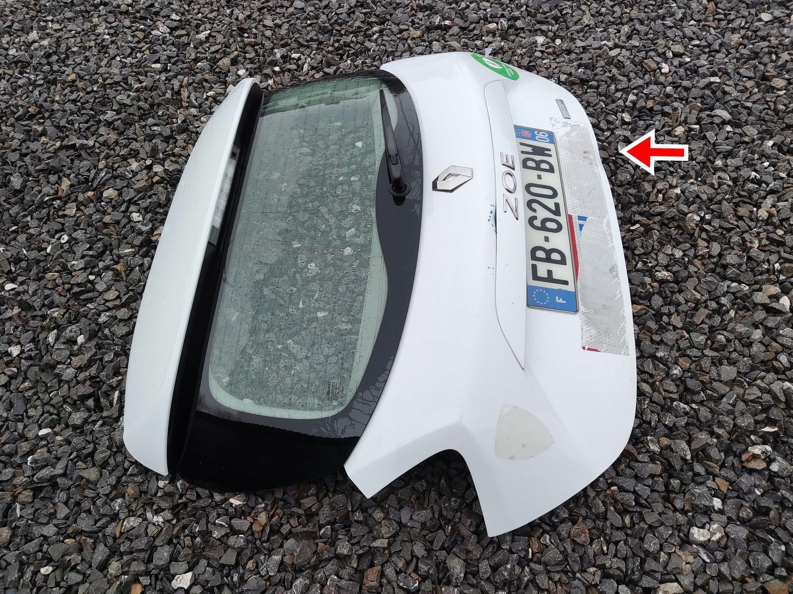 boot door rear cover boot RENAULT ZOE and 2013-2019