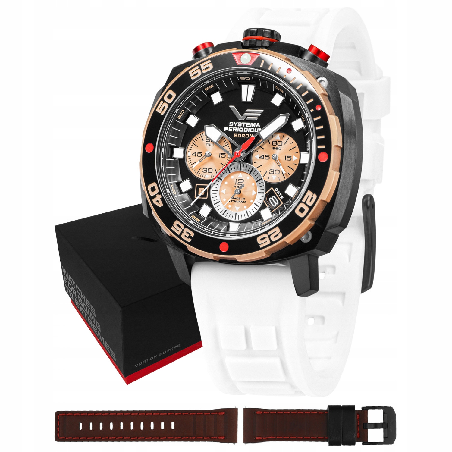 Pánské Hodinky Vostok Europe VK67-650E721SWL bílé