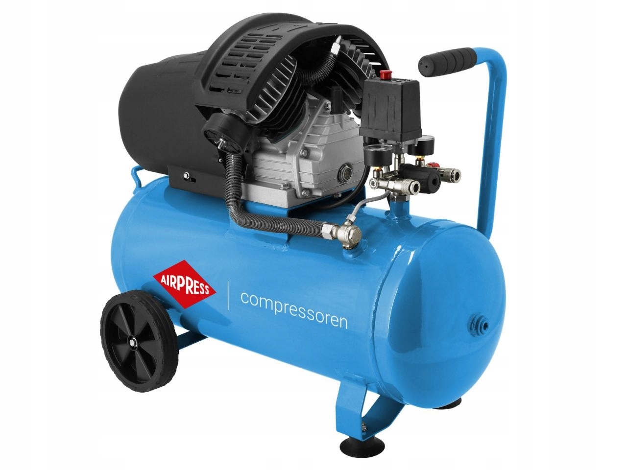 KOMPRESOR OLEJOWY DWUTŁOKOWY 50L 36888 AIRPRESS