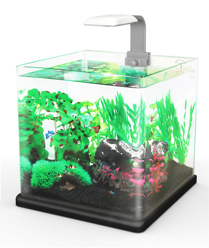 Levně Akvárium Q25 černé
