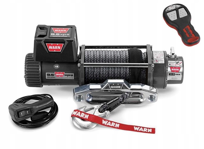 Электрическая лебедка 12V WARN 9.5 XP-S + пульт дистанционного управления