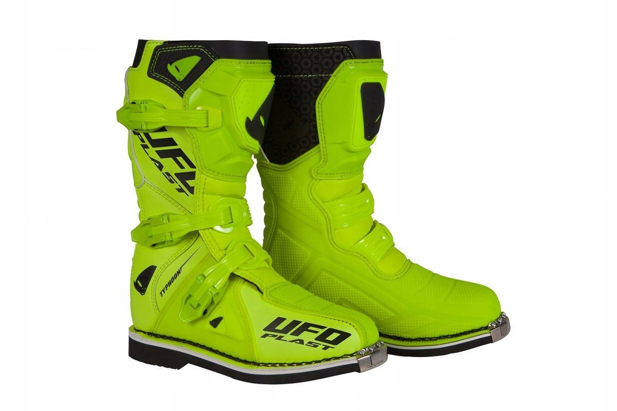 Ufo Topánky Typhoon Cross Offroad Detské Junior Kid Farba Žltá Fluo