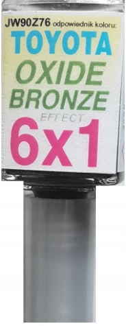 TOYOTA 6X1 OXIDE BRONZE LAKIER SAMOCHODOWY ZAPRAWKA DO RYS 10 ML ARASYSTEM