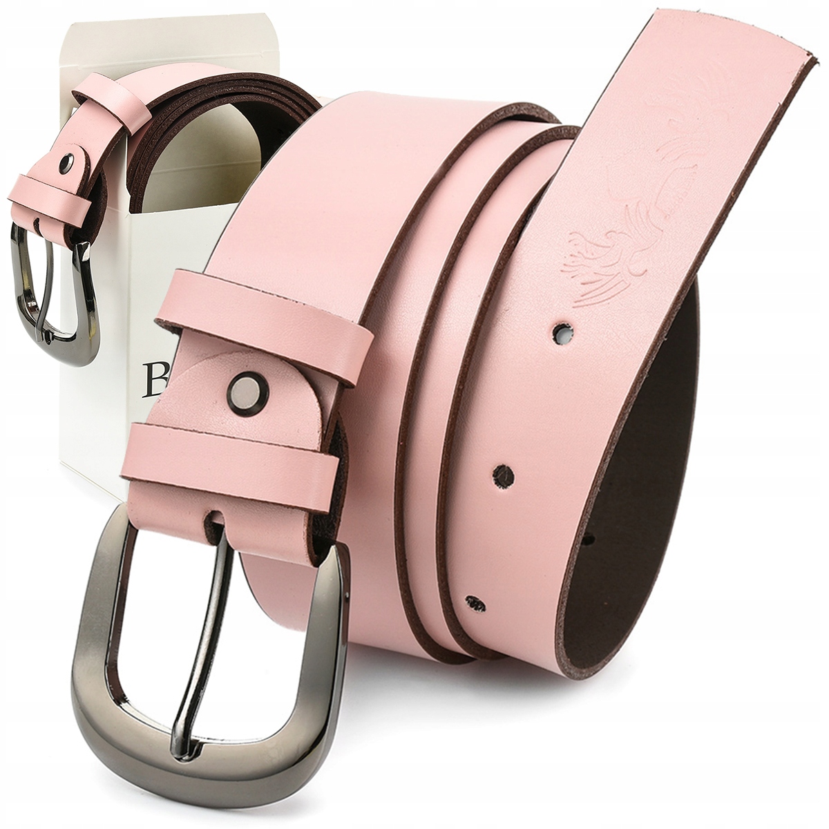 

Skórzany pasek damski do spodni sukienki Beltimore