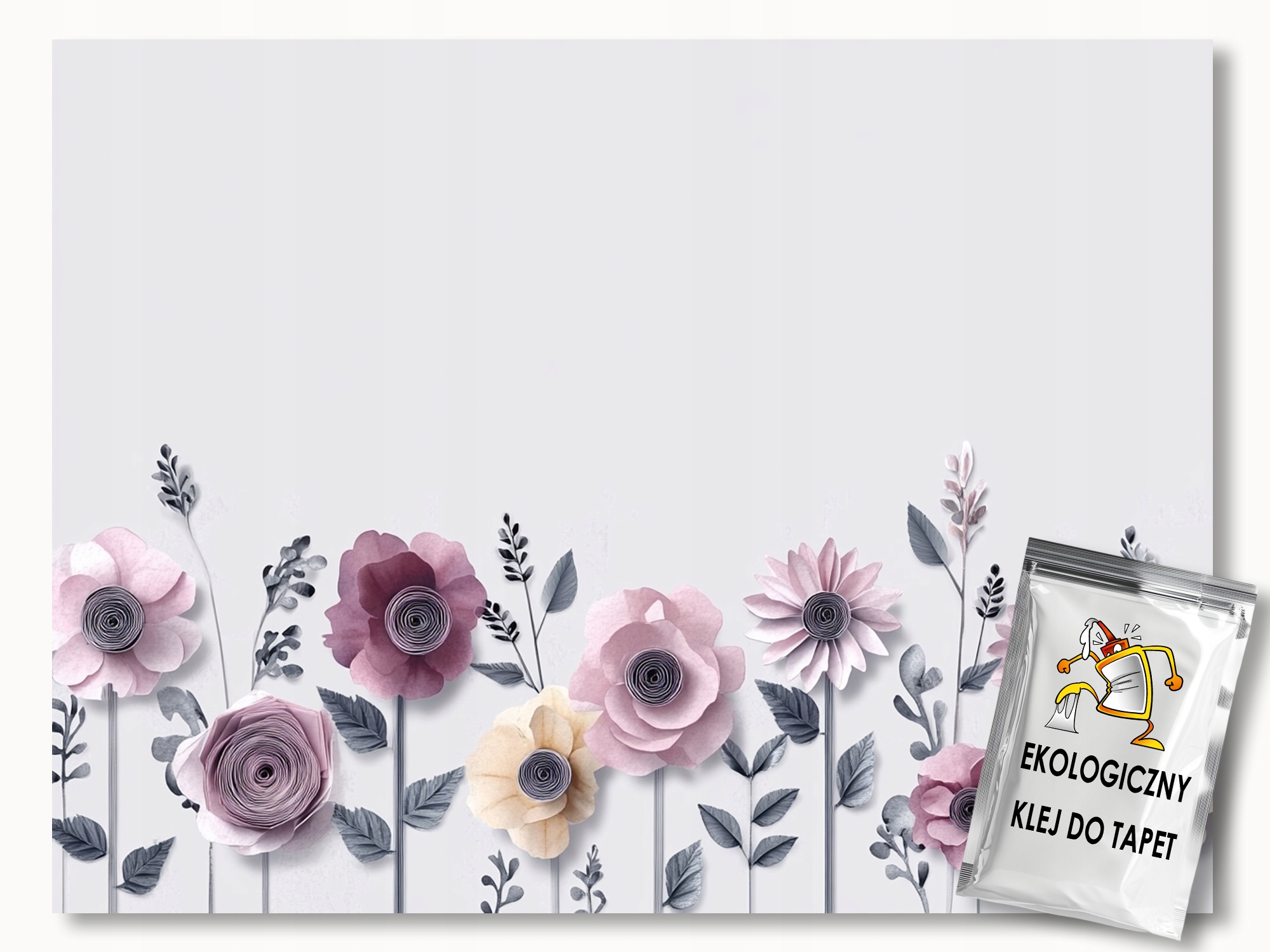 Fototapeta Flizelina Zahrada Klomb Květiny Origami Quilling 3D 350x270 155g