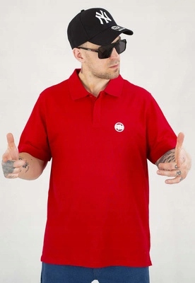 Červené tričko Polo Pit Bull Rockey
