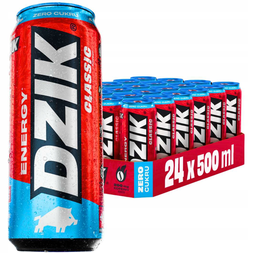 Dzik energy napój energetyczny 500ml x 24 sztuki