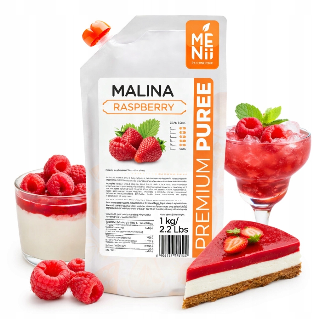 Levně Pyré Malina Pyré Maliny Malinové dezerty Gastronomie Dorty Zmrzlina z Malin