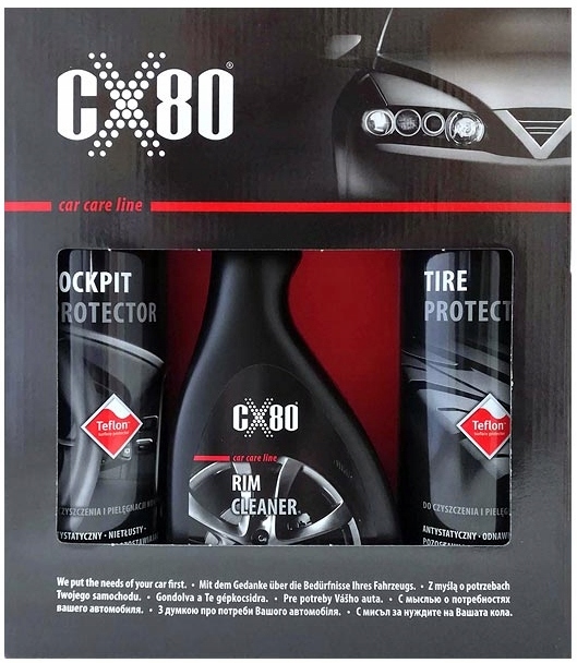 

Płyn Do Czyszczenia Kokpitu Felg Opon CX80