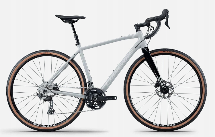 Rower gravel Lapierre Crosshill 5.0 light grey glossy 2025