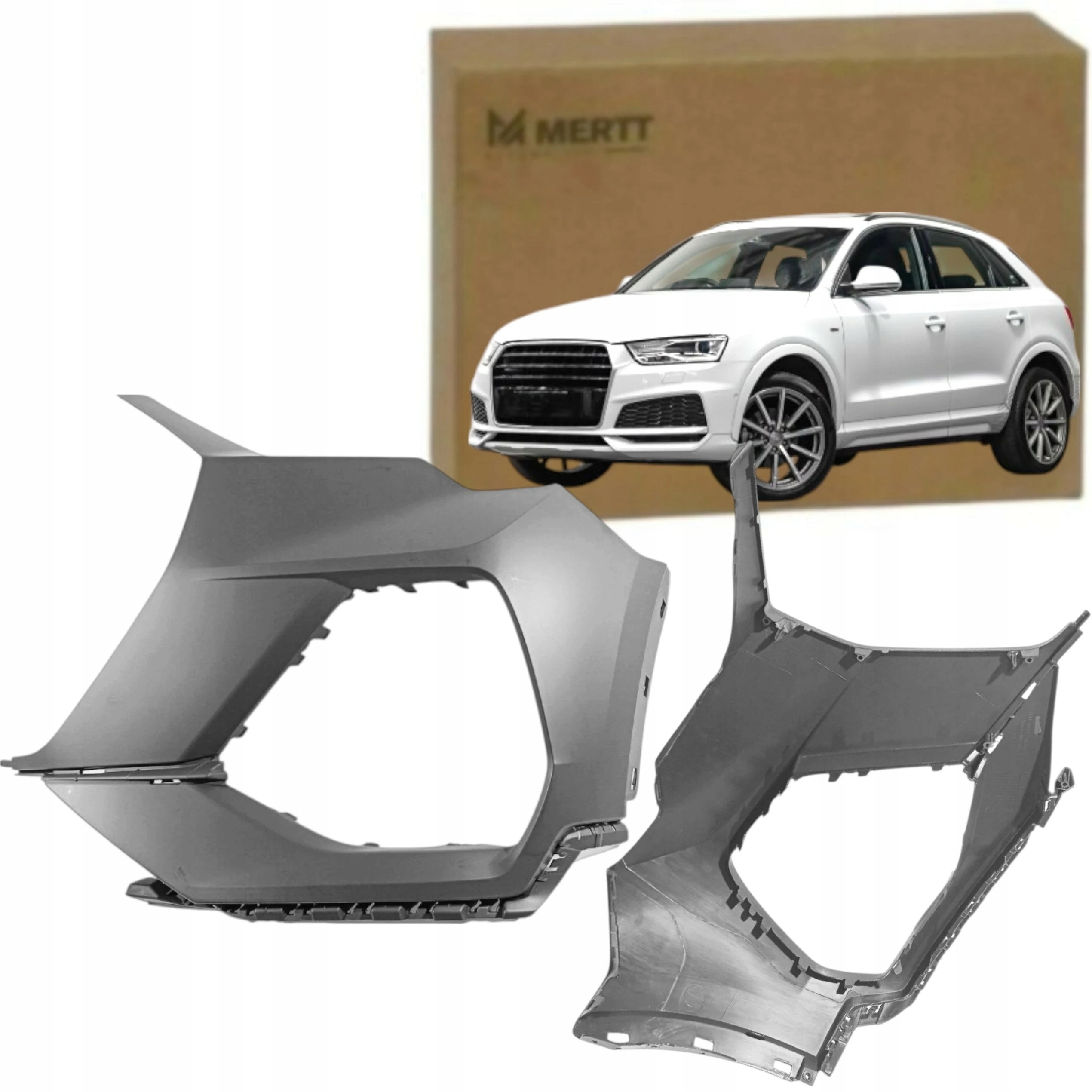 Audi Q3 83A II F3 18- S-line Roh Nárazníku Levý 83A807107F