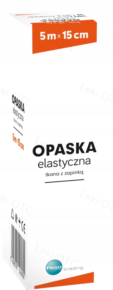 

Paso Opaska Elastyczna 5mx15cm Tkana z Zapinką