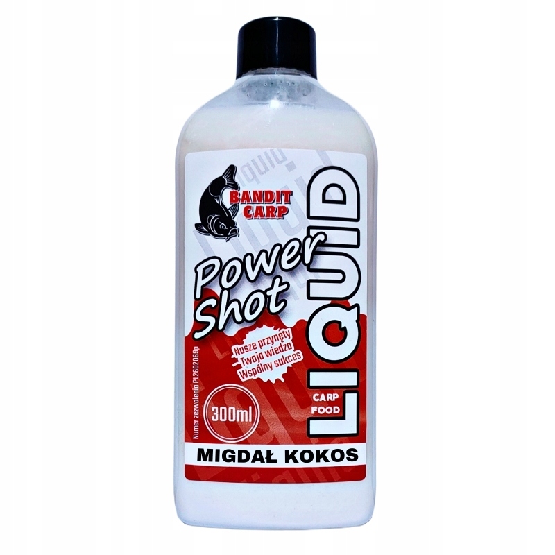 Bandit Carp Liquid PowerShot Migdał Kokos 300ml