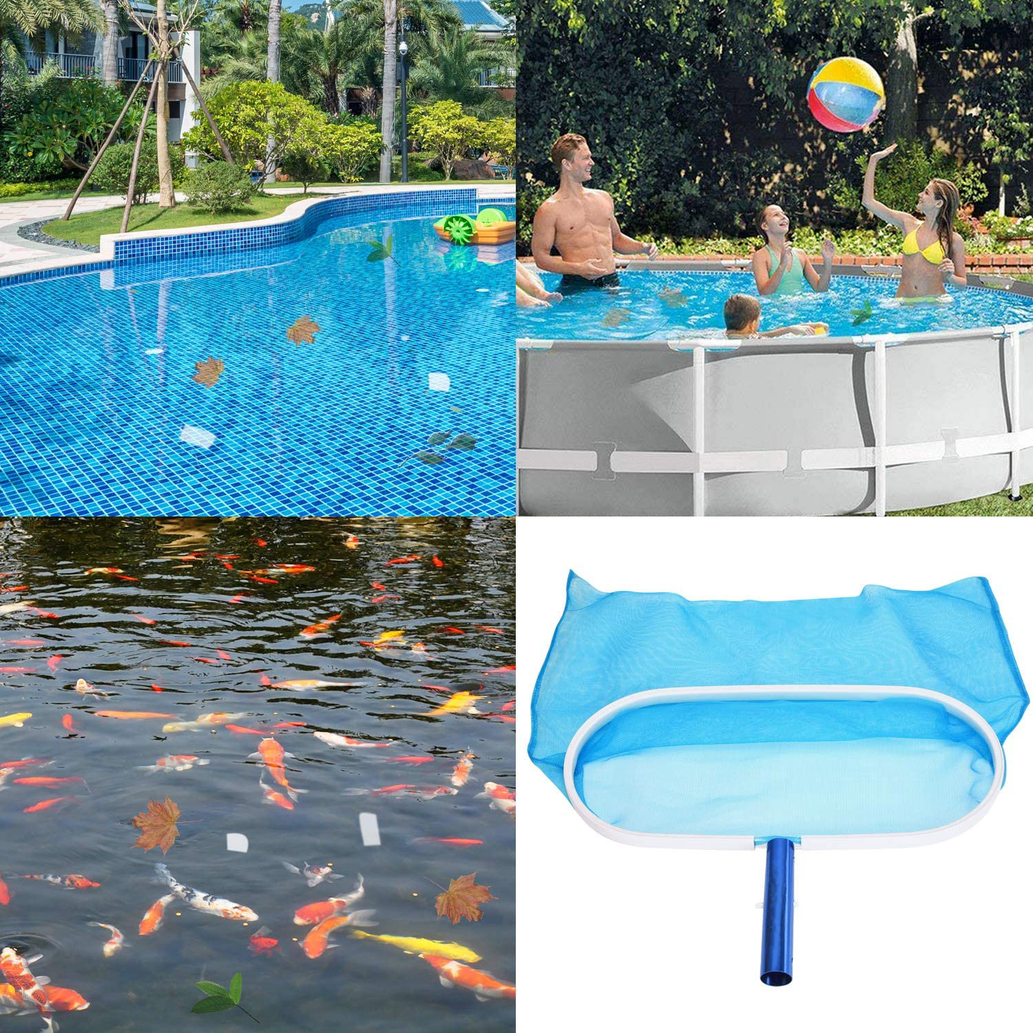 Aluminiowa Siatka Podbierak Zbierak do Basenu 1203 Producent Polgar