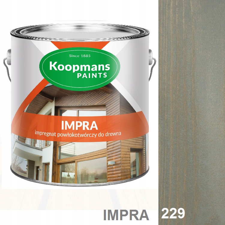 Impregnácia Na Drevo A Fasádu Koopmans Impra Sibírsky Grafit 229 5 L
