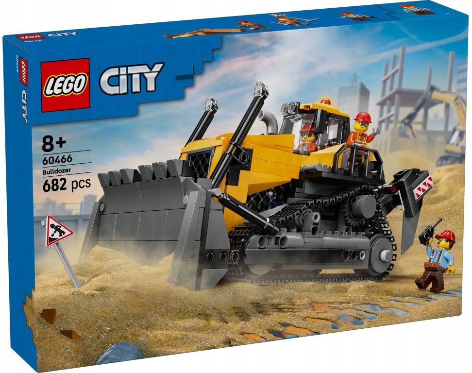 60466 Lego City Žlutý buldozer