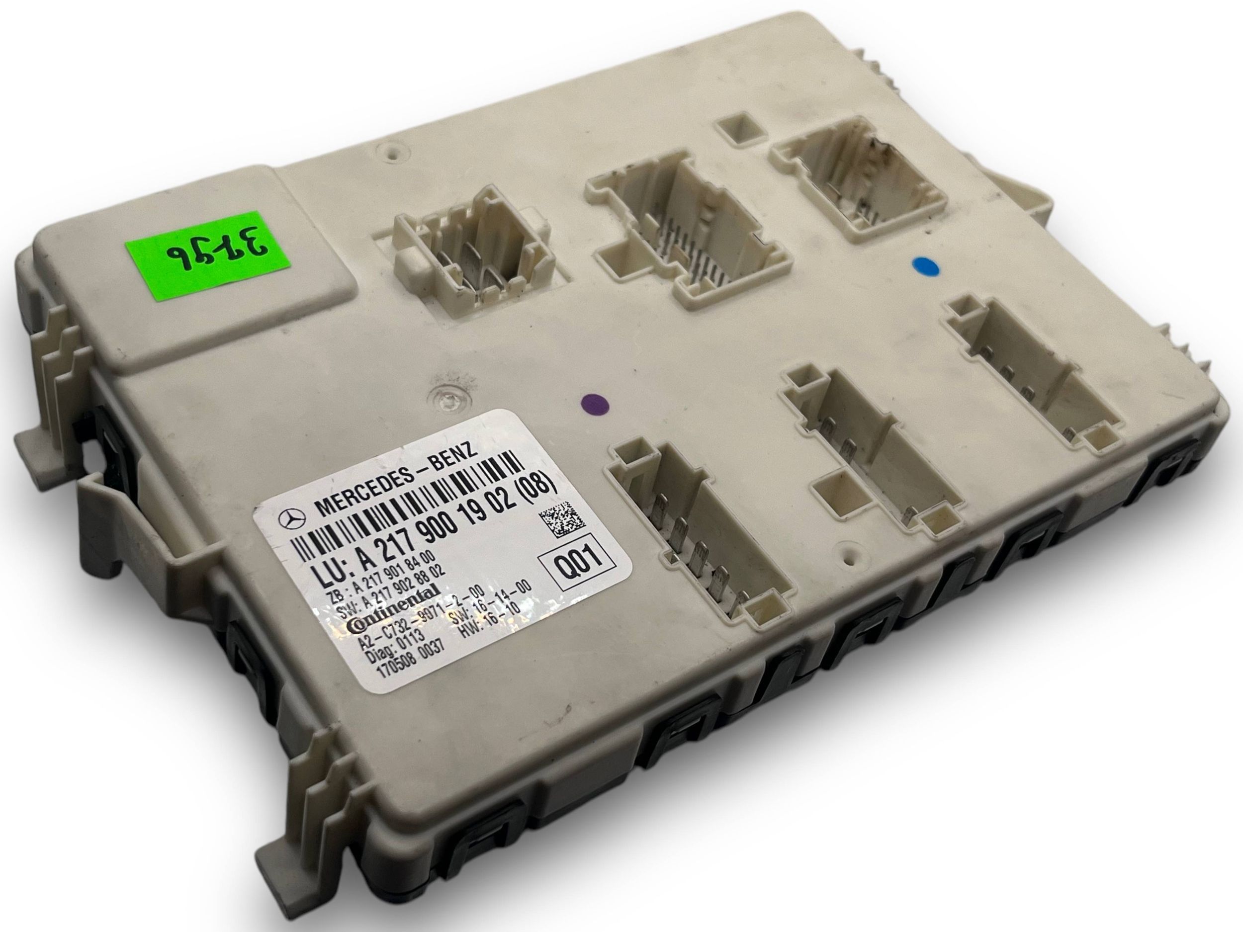 MERCEDES S KLASA W217 CABRIO control unit roofs 2179001902 @M