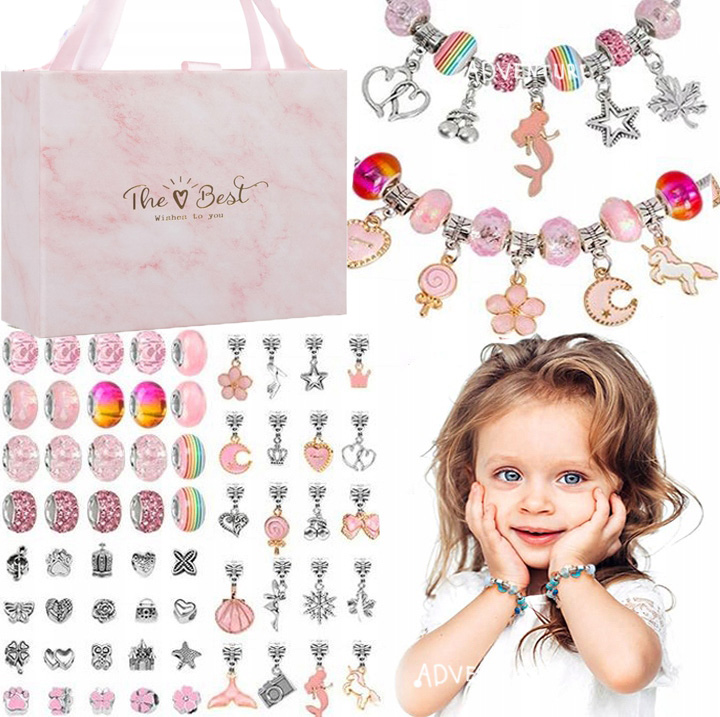 KORALIKI ZESTAW KORALIKÓW DO ROBIENIA BRANSOLETEK