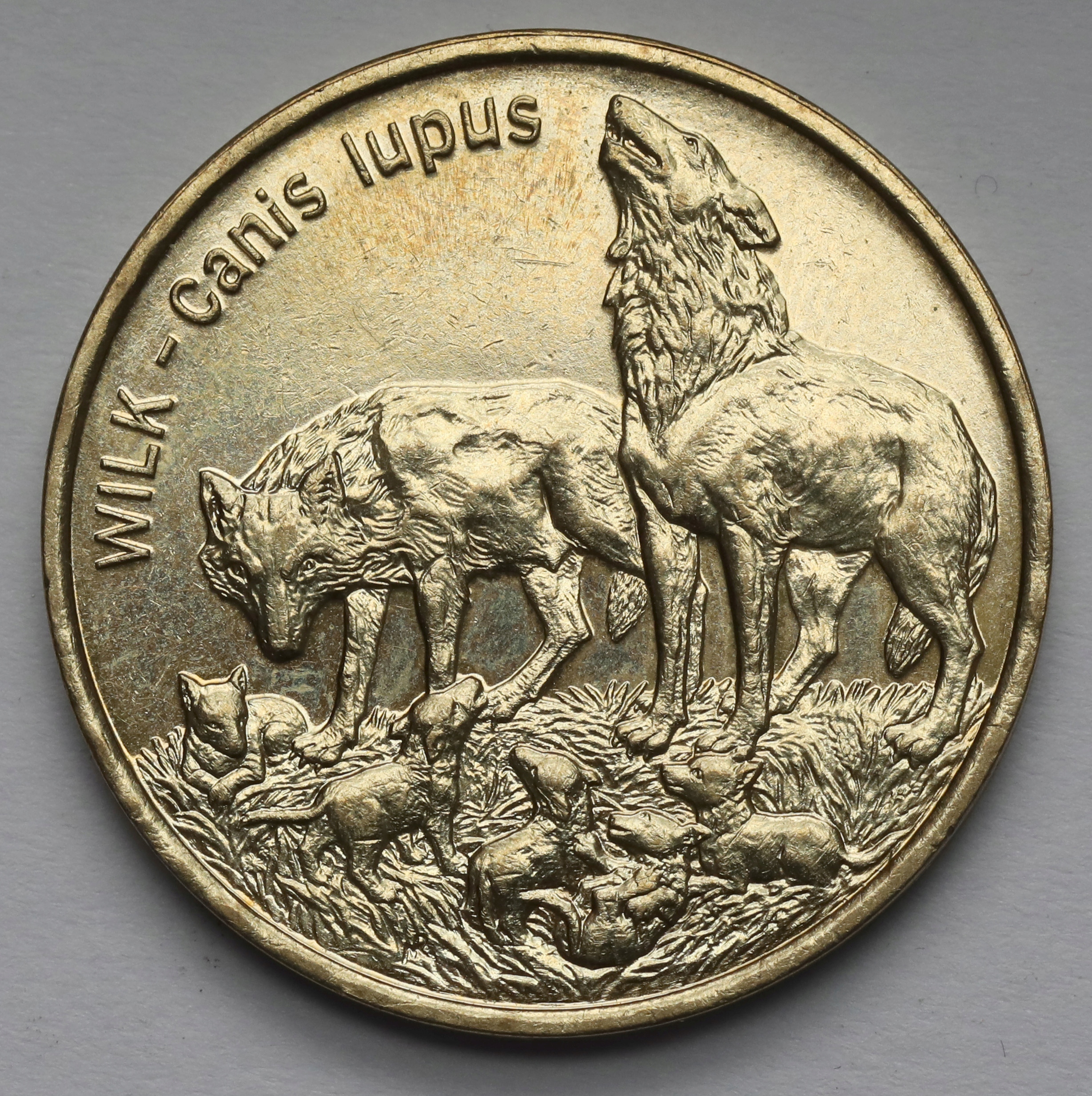 2014. 2 złote 1999 Wilk