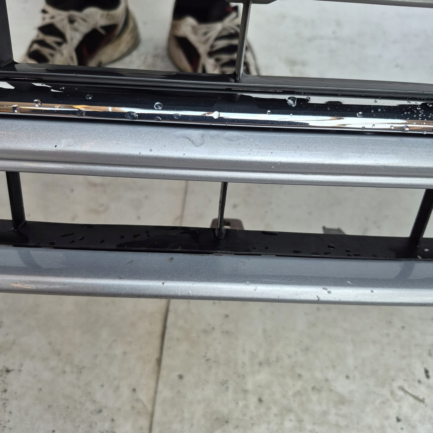 AUDI A4 8W B9 S-LINE 15- bumper front front grill SPR 6XPDC 8W0807437F