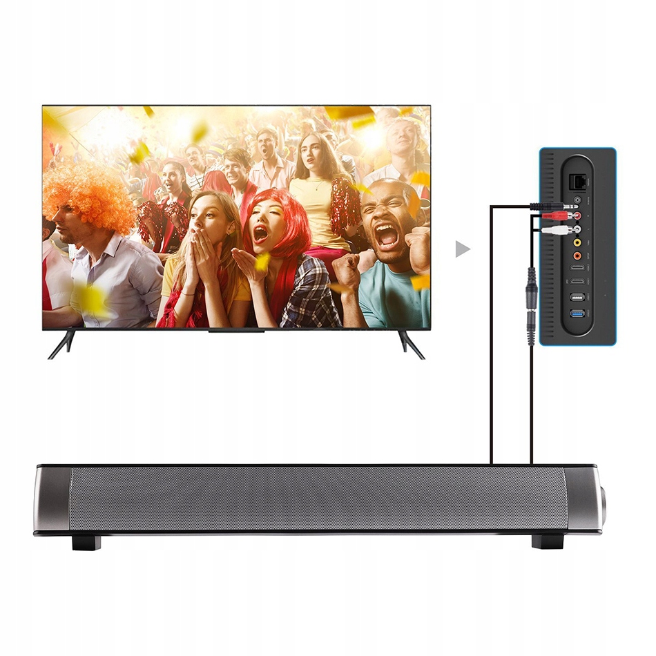 Soundbar głośnik komputerowy do telewizora niskotonowy LP-08 Model LP-S08
