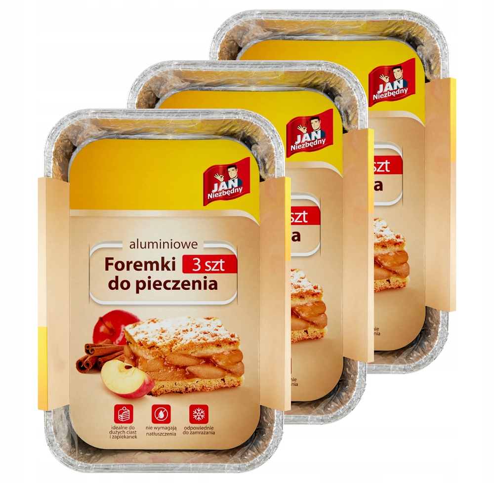 

Jan Niezbędny Aluminiowe Foremki Do Pieczenia X9