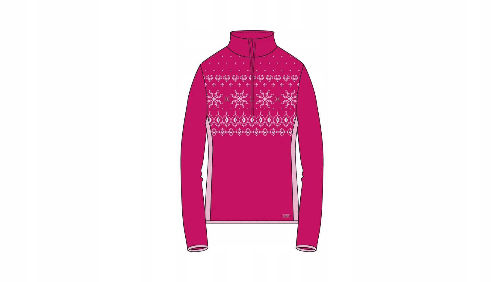 Bluza Damska Narciarska Cmp 35L0416/C839 Czarwona 36(XS)