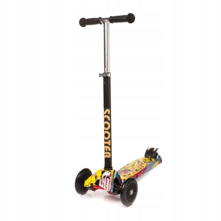 4BABY Hulajnoga Miejska Dla Dzieci Mini Scooter Led Balansowa Do 50 Kg
