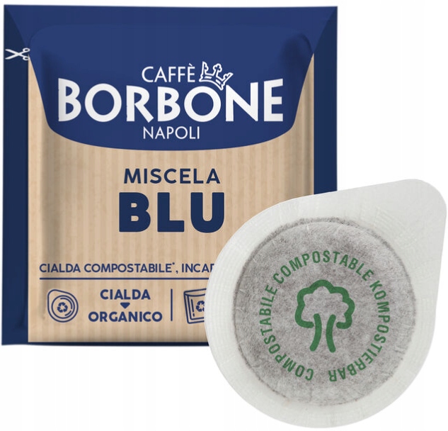 Sáčky E.s.e. Caffe Borbone Blu 100 ks