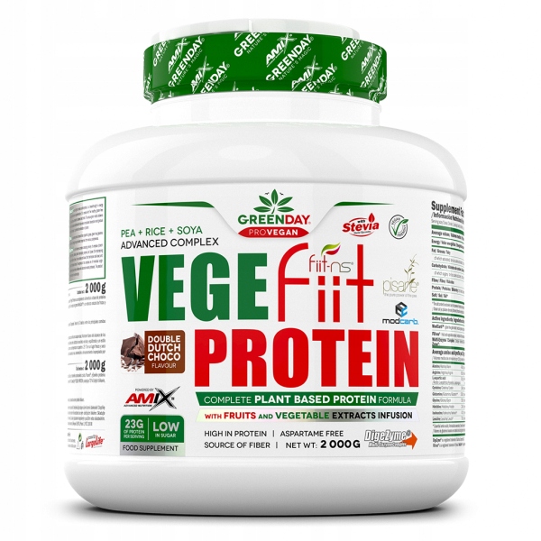 VegeFiit Protein 2000g double chocolate