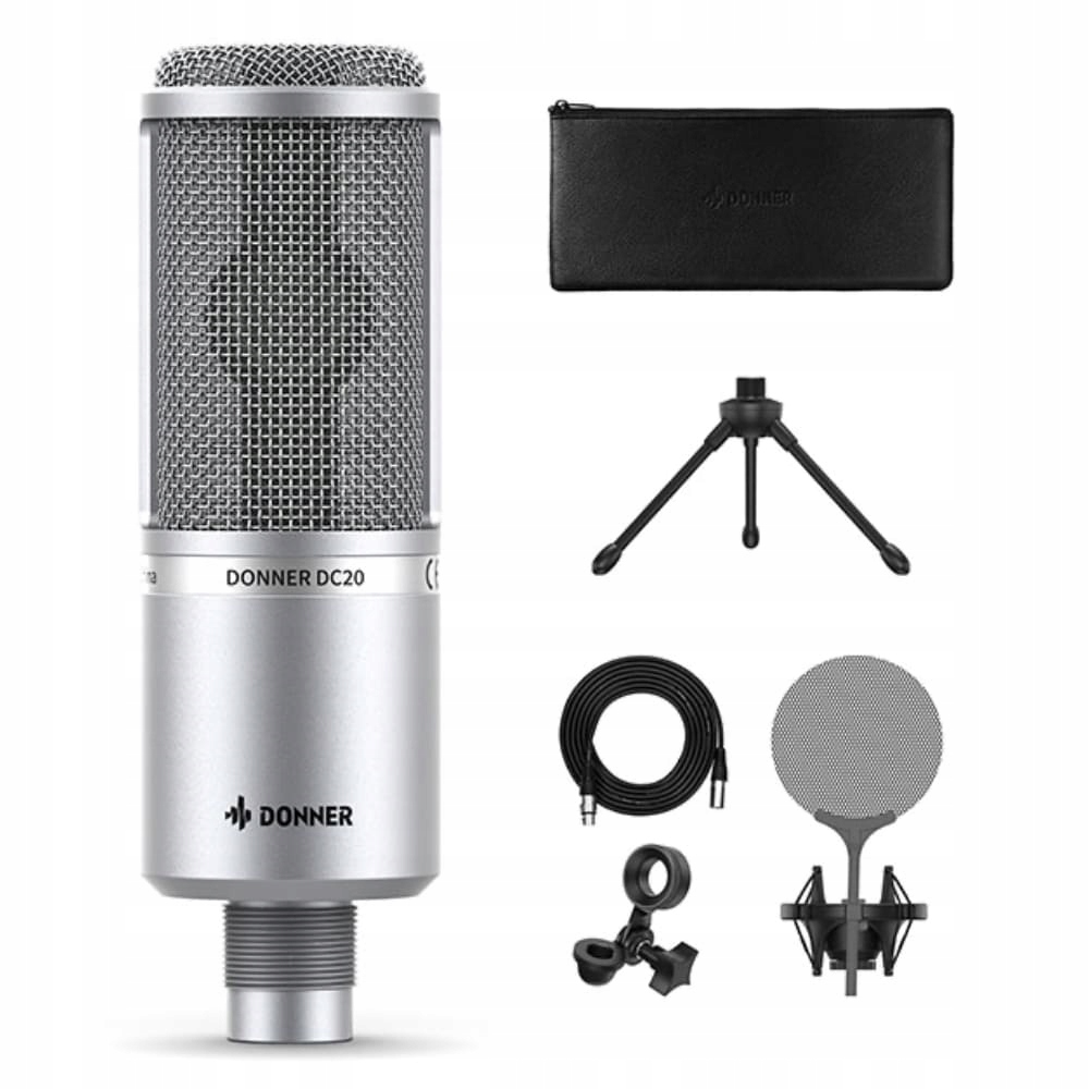 DONNER DC20 - Mikrofon Pojemnościowy Zastosowanie studyjny