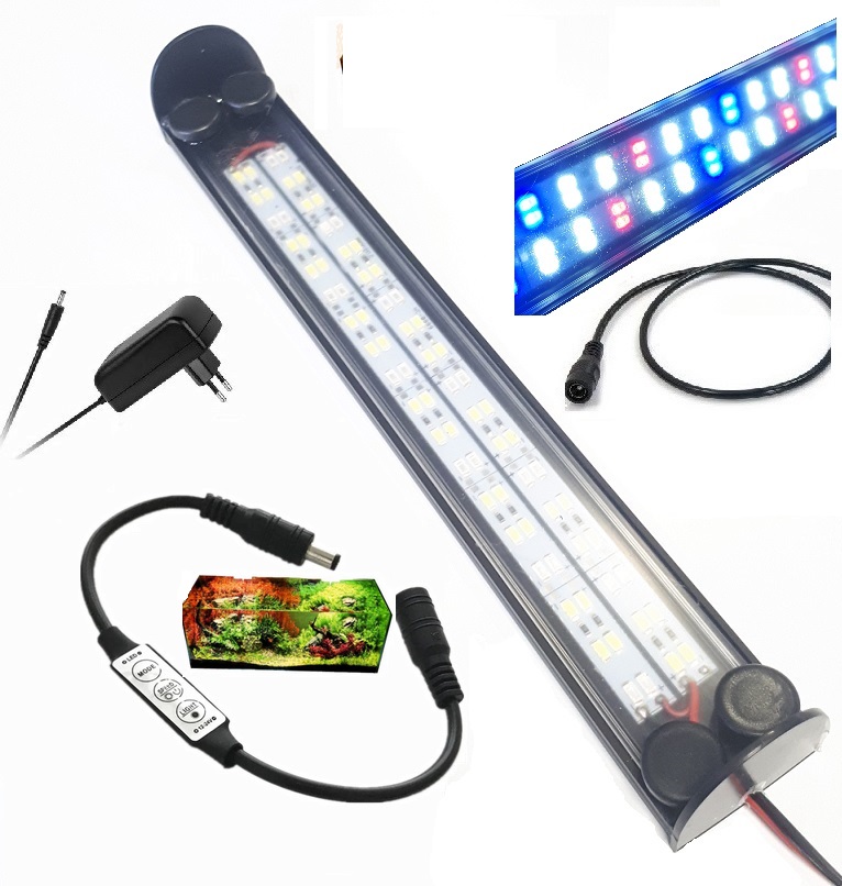 

Belka Led 22W. Do Akwarium 60 CM Dekor-roślinne