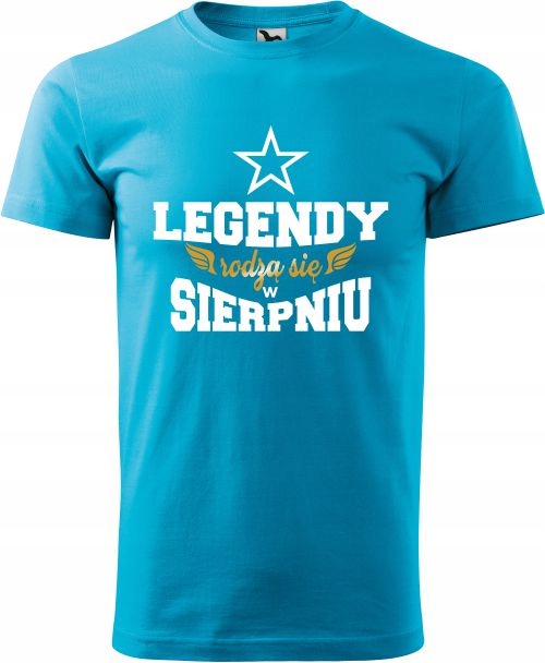 

Koszulka Prezent Urodziny Legendy rodzą Sierpniu