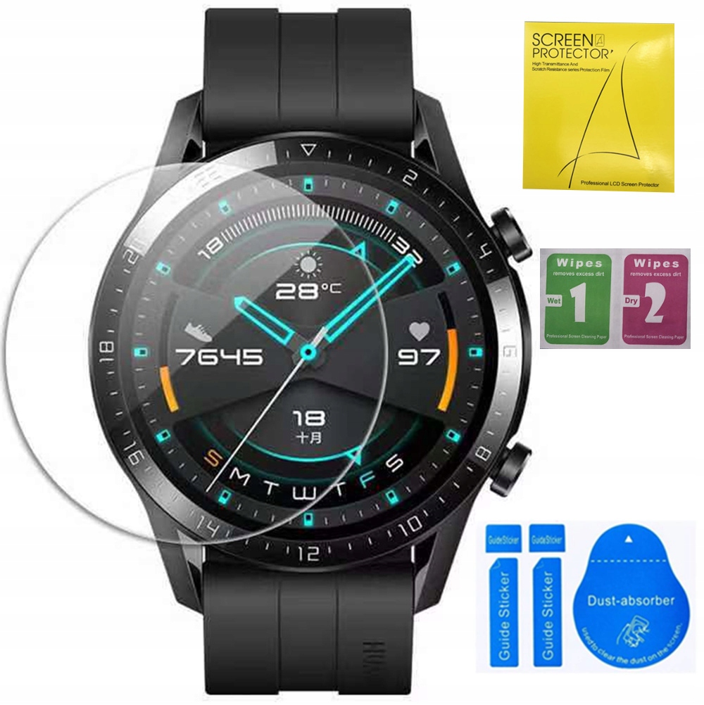 

Szkło Hartowane 9H Pro+ Do Huawei Watch Gt 2 46MM