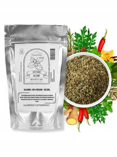 Levně 6 x Ogrody Solne Koření sušené oregáno 100 g vysoké kvality
