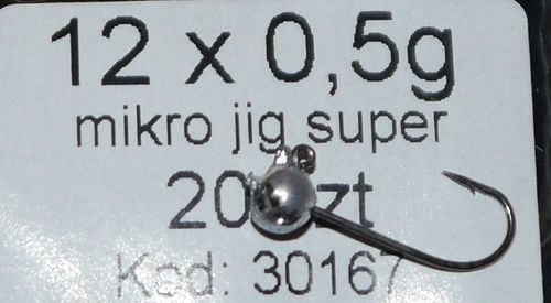 

Główka Jigowa Bushido size 12 0,5G
