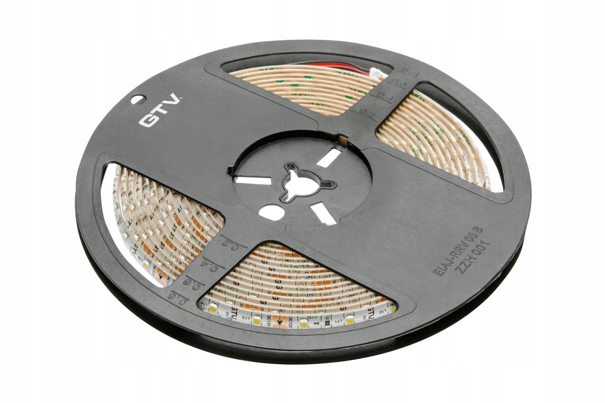 Taśma LED 12V IP20 bez silikonu 33W ciepła 5m GTV
