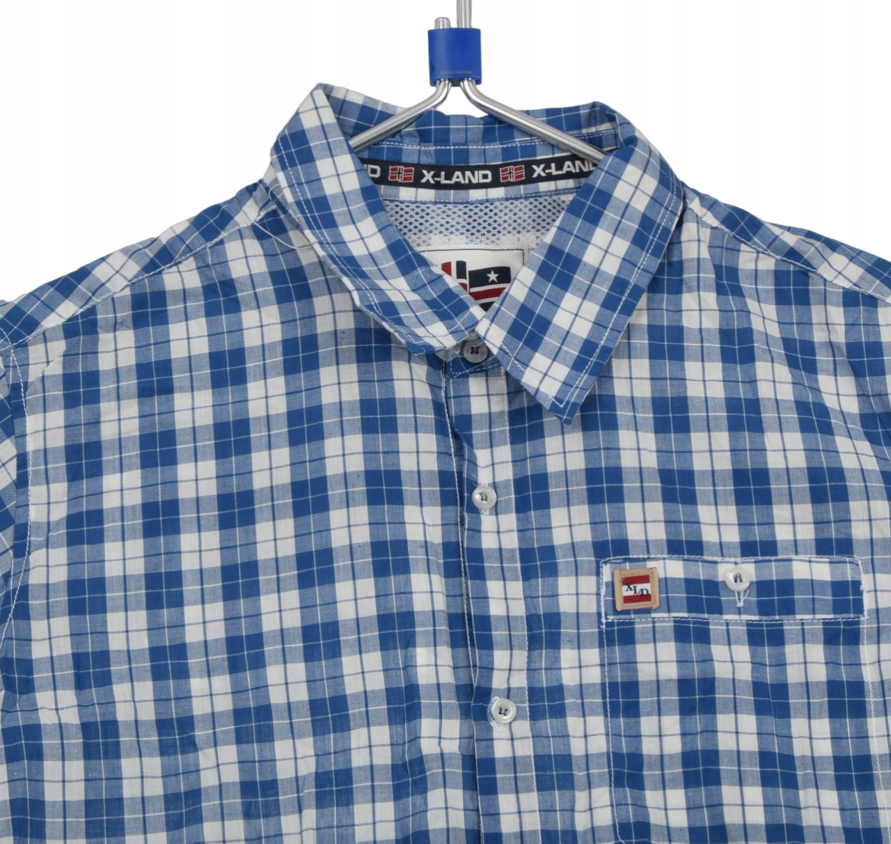 X-LAN _____ TURYSTYCZNA KOSZULA W KRATKĘ ____ L Stan opakowania zastępcze