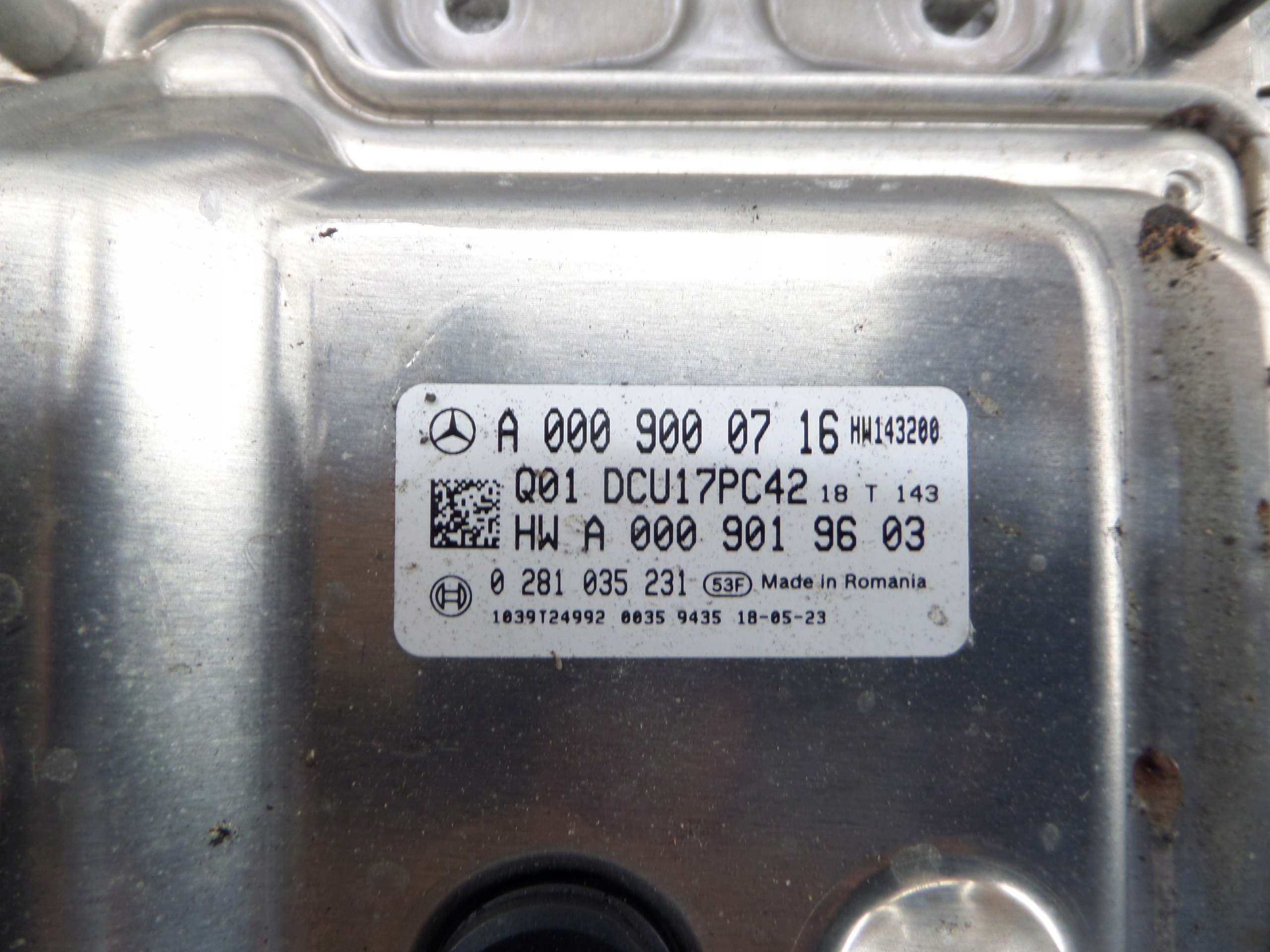 MERCEDES W447 module control unit ADBLUE A0009000716 0281035231