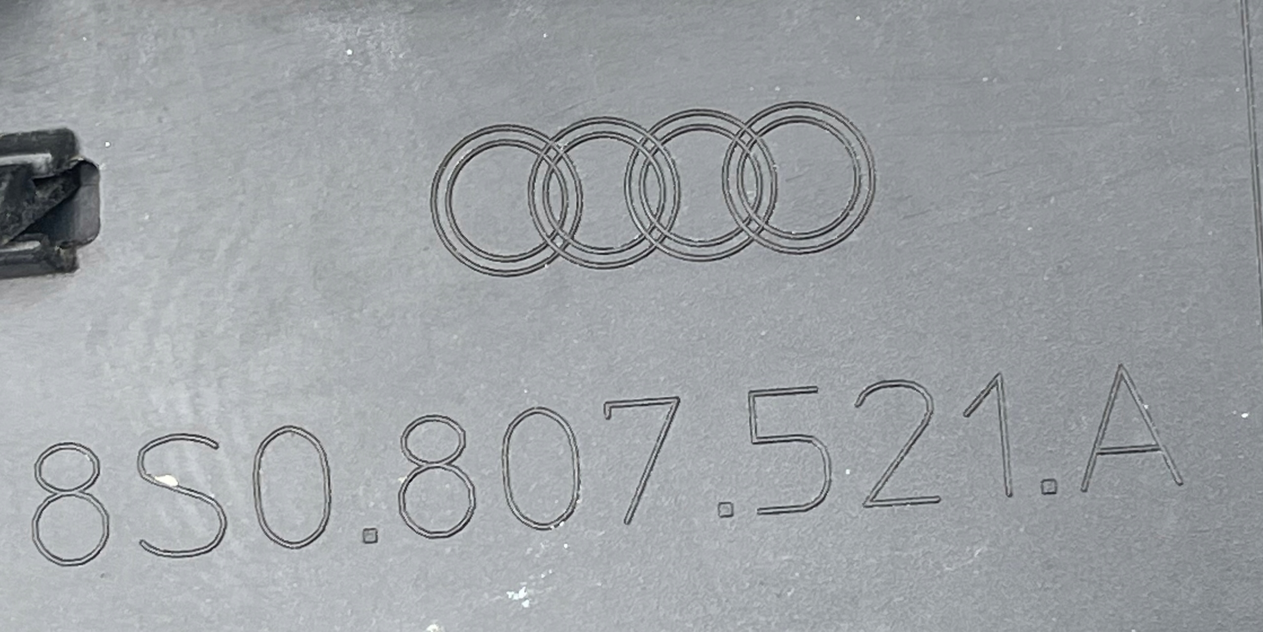 AUDI TT 8S0 S-LINE 2014 - Diffuseur Pare choc Arrière Accessoires 8S0807521A