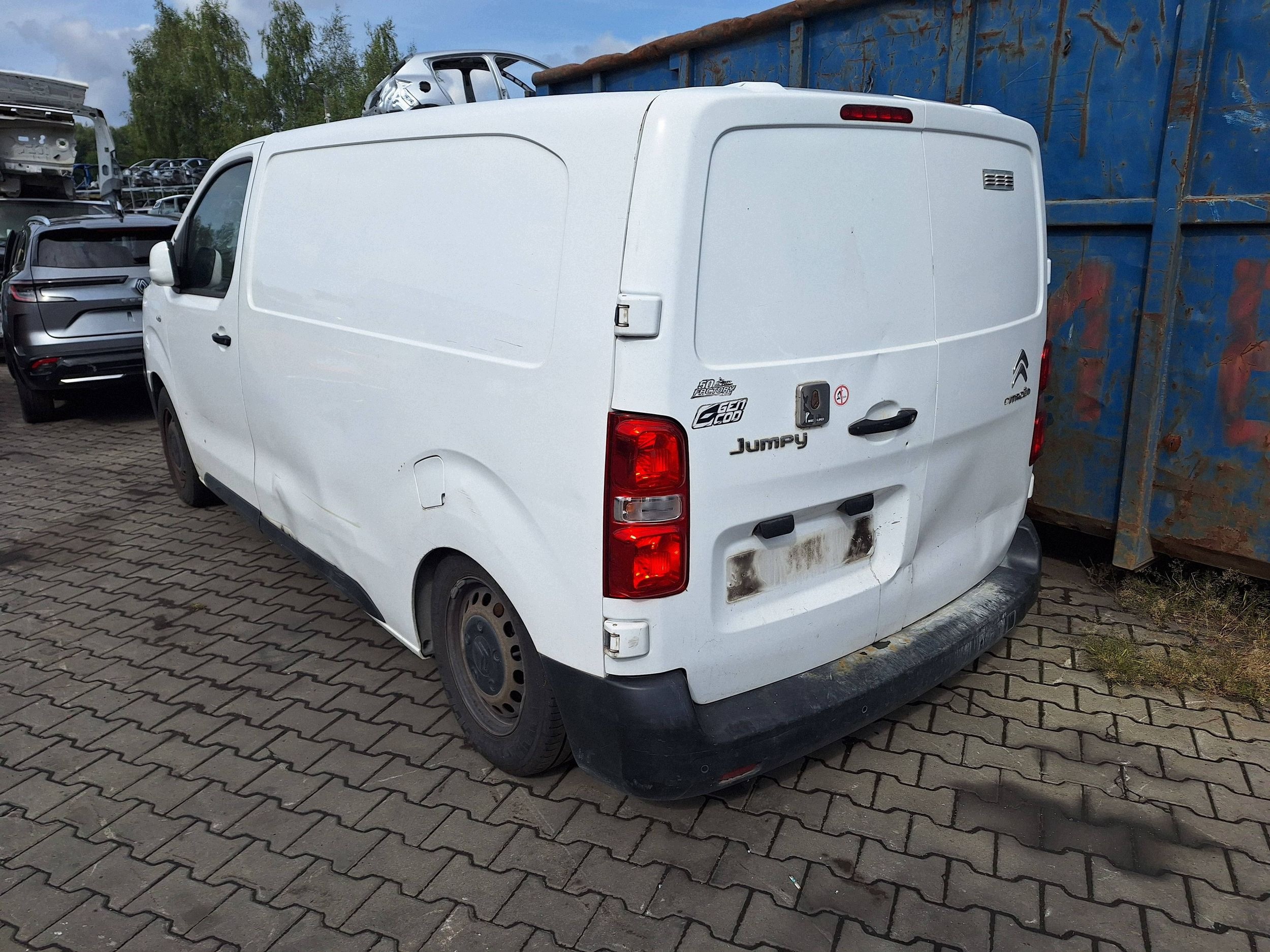 JUMPY SCUDO EXPERT III PROACE II VIVARO C ZAFIRA LIFE light rear part left 2016