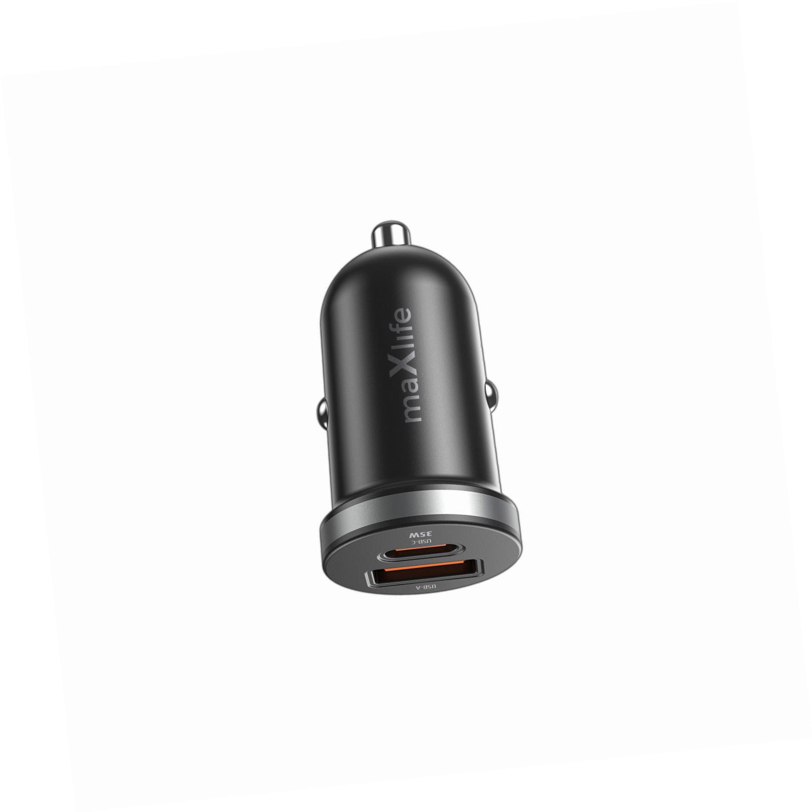 Szybka ładowarka samochodowa 35W 2 wejścia Usb-a Usb-c do Realme C67 4G