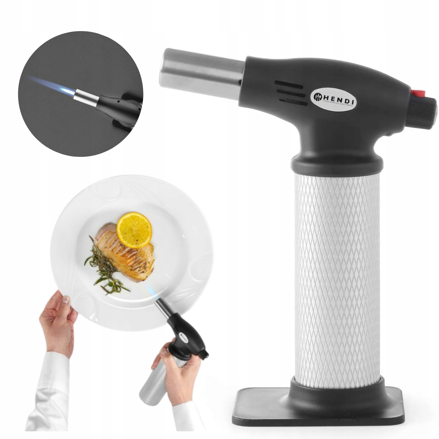 Plynový hořák pro Creme Brulee Hendi Gastronomický hořák pro nabíjení