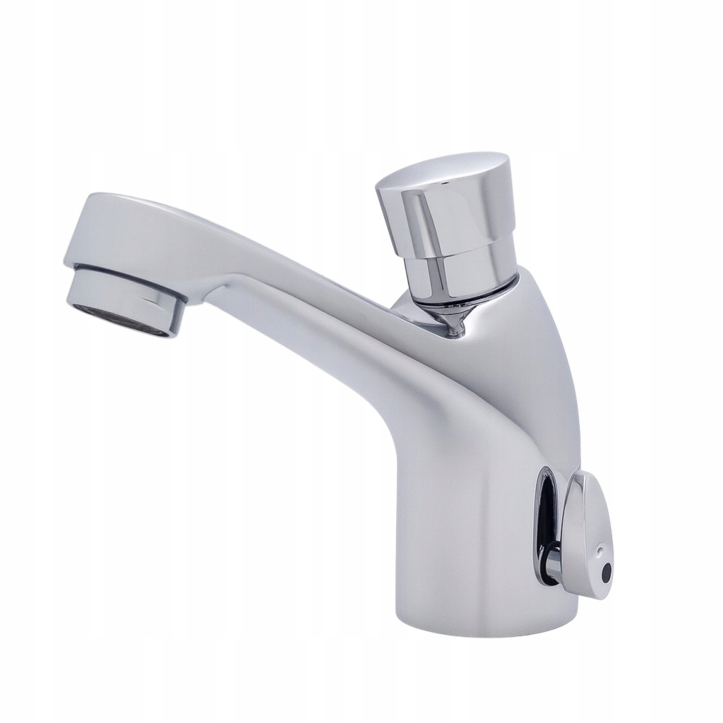 Bateria umywalkowa czasowa z mieszaczem F-002 Chrom Stellman