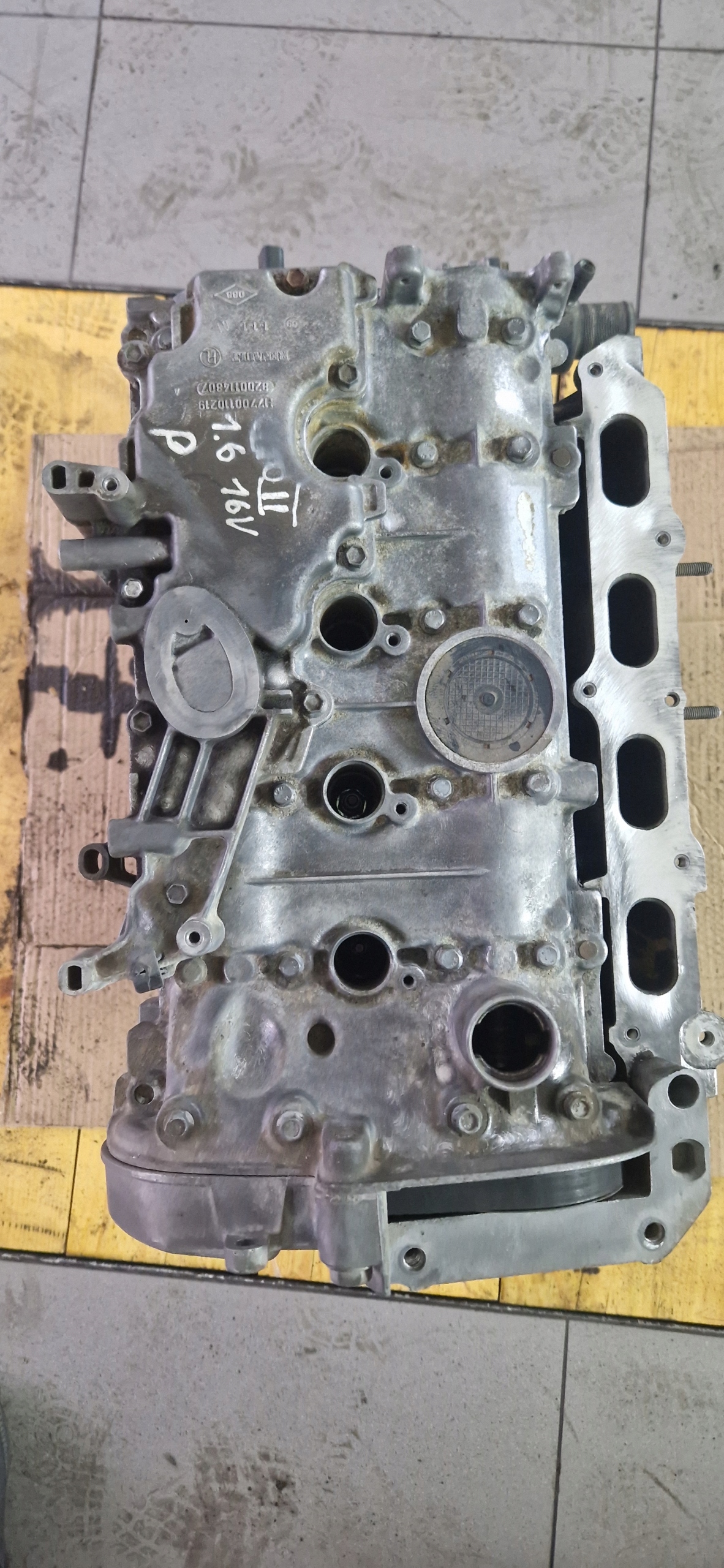 Двигатель renault 1.6 16V K4M 744