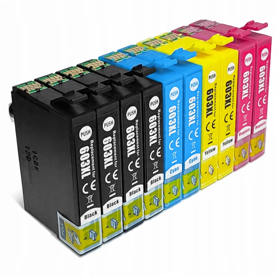 

10x Tusz 603XL Do Epson XP-2100 XP-3100 WF-2810