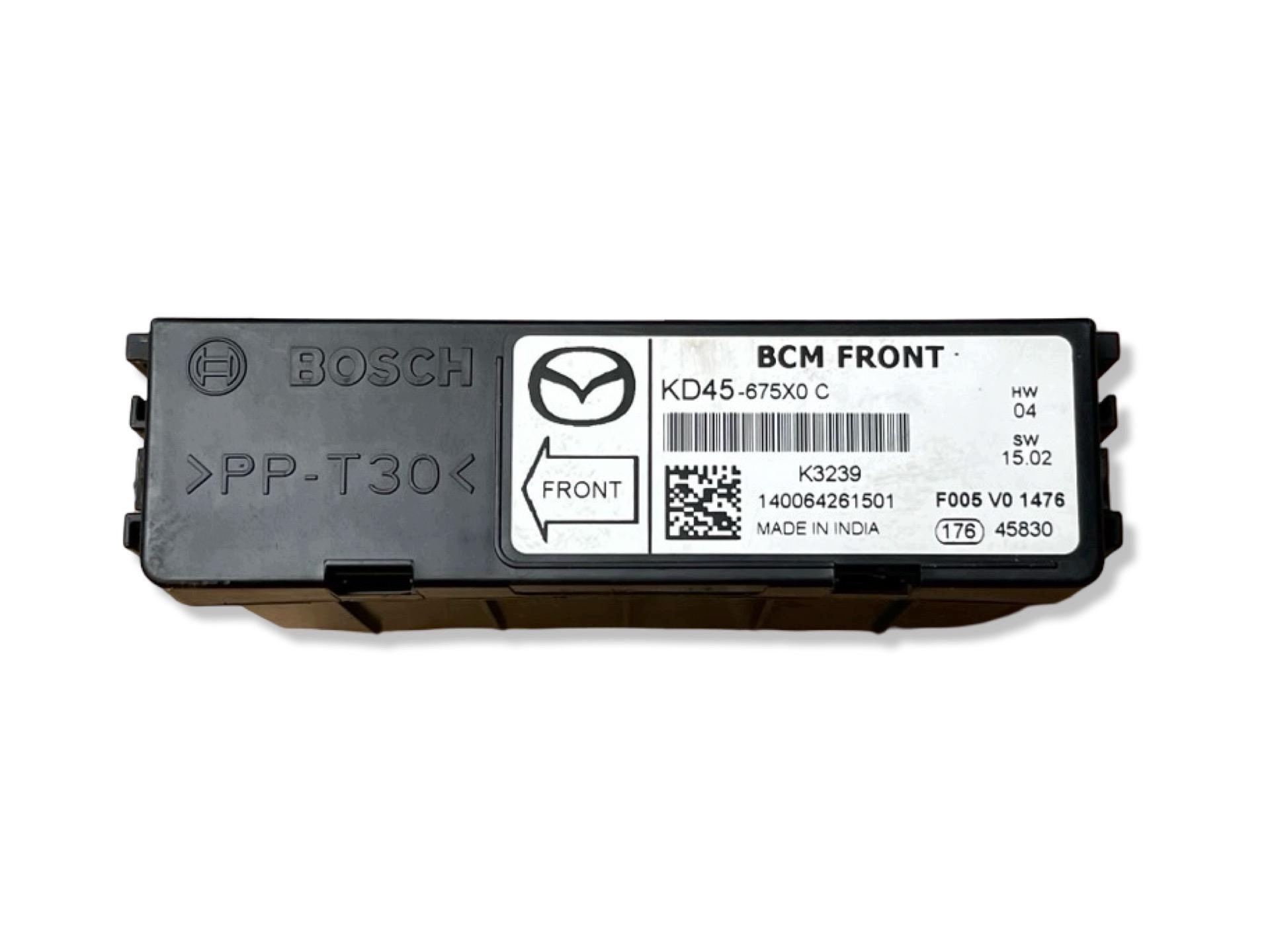 comfort control unit front Mazda 3 3 BM 2015 KD45-675X0C